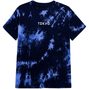 เสื้อยืดผ้าฝ้ายโอเวอร์ไซส์ย้อมสี100% วินเทจคอลเลคชั่นสไตล์สตรีทแวร์สำหรับฤดูใบไม้ร่วงฤดูหนาว - Product Image 1