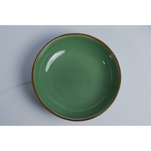 Japandi Gold Rim <b>Bone</b> <b>China</b> 20cm Luxury Soup Bowl <b>Set</b> for Kids-Non-Toxic & Cute Design - Product Image 2