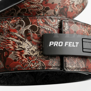 Pro Felt Fitness Equipment Lever <b>Belt</b> 10mm Premium Leather Stainless Steel Buckle Powerlifting Gym Fitness Back Support <b>Belt</b> - Product Image 4