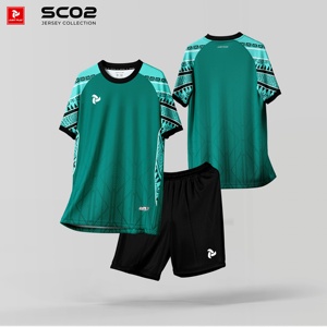 Conjunto de Uniforme de Fútbol Personalizado SC02, Sublimación, Ropa Deportiva de Secado Rápido y Transpirable, Directo de Fábrica, OEM, ODM - Product Image 6