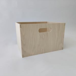 Wooden <b>Keepsake</b> <b>Box</b> with Smooth Finish Handcrafted Solid Wood <b>Memory</b> <b>Box</b> for Photos Letters Jewelry Accessories Storage Boxes - Product Image 2
