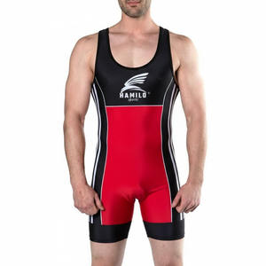 ชุดซิงเกิลเล็ตออกกำลังกาย กีฬามวยปล้ำ ยูนิเซ็กซ์ ออกแบบเองได้ ราคาโรงงานถูก คุณภาพสูง ยั่งยืน ผลิตโดย Hamilo Sports  ขั้นต่ำในการสั่งซื้อน้อย - Product Image 1