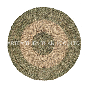 High Quality Seagrass Braided Placemat Handmade Woven <b>Table</b> <b>Mat</b> for Dining <b>Table</b> Home Decor OEM Supplier in Vietnam - Product Image 4