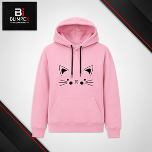 เสื้อฮู้ดดี้ผู้ชายลายแมวสำหรับฤดูหนาว รุ่นความยาวปกติ คุณภาพสูงจาก Blimpex International - Product Image 1