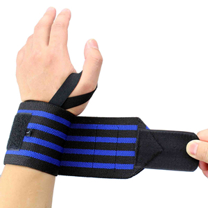 Bandes de poignet de fitness robustes, respirantes et pliables avec boucles pour le pouce, unisexes, pour la musculation, le powerlifting et l'entraînement de force - Product Image 6