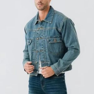 Direct Factory Manufacture New Arrival <b>Long</b> Sleeve Men Jeans <b>Jacket</b> Customized Wholesale Prices <b>Denim</b> <b>Jacket</b> For Sale - Product Image 1