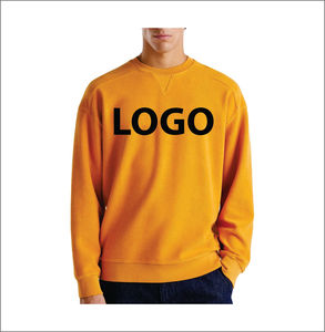 Sweat-shirts pour hommes de haute qualité, personnalisés avec logo brodé et imprimé, 100% coton, hiver, surdimensionnés, respirants, écologiques - Product Image 1