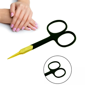 Tijeras de Uñas Profesionales de Acero Inoxidable Recto de Primera Calidad para el Cuidado de Cutículas, Uso en Salón, Punta Afilada, Alta Calidad, Ligeras - Product Image 6