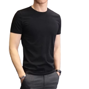 T-shirt en polyester uni à manches courtes, grande taille, 140g, broderie personnalisée avec logo, prix usine Chine Bangladesh. - Product Image 1