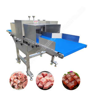 Cortadora Industrial de cubitos para aves de corral, cortadora de carne cortada en frío, Cortadora automática de carne de tocino, salchicha, bistec, queso, jamón, máquina rebanadora - Product Image 2