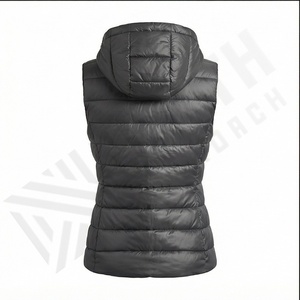 Veste bomber matelassée unisexe d'hiver de haute qualité, personnalisable, imperméable, respirante, écologique, style motard - Product Image 3