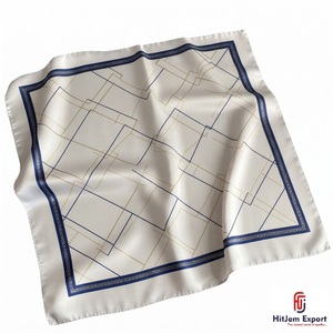 Custom Digital Print Square <b>Scarf</b> Private Label Fashion <b>Scarf</b> Premium Quality OEM ODM Textile Manufacturer Bali Custom - Product Image 2