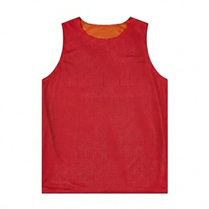 Unisex Reversible Mesh Training Vest Sleeveless Breathable Quick Dry Sport Bib for Adults All Seasons Solid Color - Product Image 4