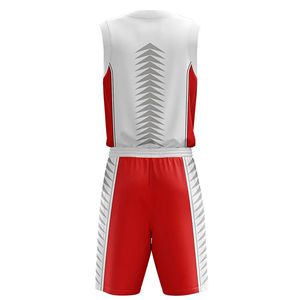 Custom Logo Basketball Uniform Heat-Transfer Printed Team Jersey Shorts Set Breathable Dry Fit Mesh Sportswear Unisex Adult 100% - Product Image 2