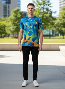 Custom OEM Logo Men Team Sublimation Sports <b>Soccer</b> Wear T Shirts Uniform Football Jersey - Product Image 2
