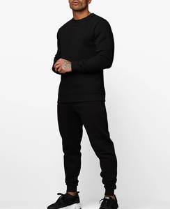 Custom Puff Printing Jogging Suits Graphic <b>Hoodie</b> Set Cotton Terry Hoodies and Jogger Set Breathable Cotton Tracksuits for Men - Product Image 3