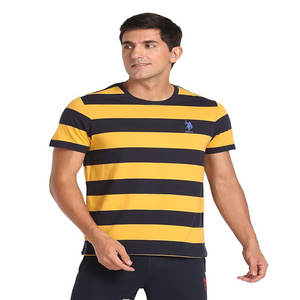 เสื้อยืดสำหรับผู้ชายเสื้อยืดผ้าฝ้าย240gsm 100% เรียบๆแบบเรียบๆ OEM - Product Image 3