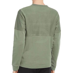 Sweat-shirts pour hommes doublés en polaire fabriqués au Pakistan, avec logo personnalisé imprimé, coupe oversize, à capuche unie - Product Image 3