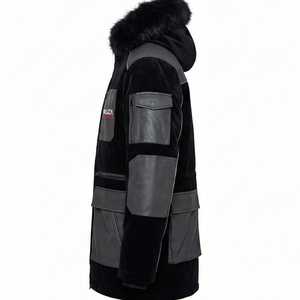 <b>Mens</b> Outdoor Hunting Parka Breathable Waterproof Windproof <b>Soft</b> <b>Shell</b> with Hood Straps Print MALUZA INDUSTRIES - Product Image 4