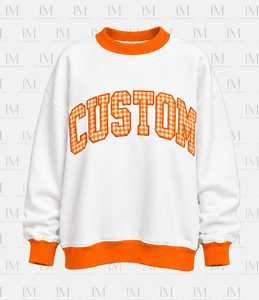 Sudadera de Cuello Alto para Mujer, Personalizada, de Alta Calidad, Secado Rápido, Ecológica, Teñida en Color Liso, Tejido Grueso de 340 g/m² - Product Image 1