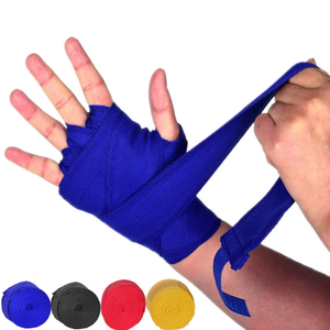 Bandes de boxe professionnelles en coton respirant pour l'entraînement, soutien du poignet, fitness, bandes de résistance élastiques pour les mains - Product Image 5