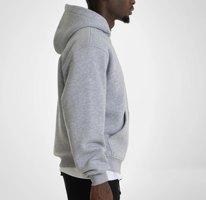 Sudaderas Clásicas de Invierno con Cierre, Forro Polar Cepillado, Algodón, Ropa Casual, Diseño de Logotipo Personalizado, Alta Calidad, Vintage, 450GSM, Corte Holgado - Product Image 4
