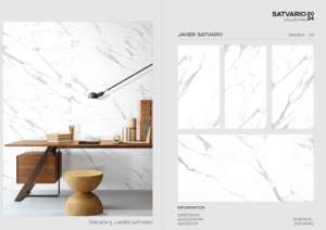 Azulejos de porcelana de calidad de exportación con superficie Satvario en tamaño 60x120cm 600x1200mm 24x48 para proyectos de interior de primera calidad - Product Image 4