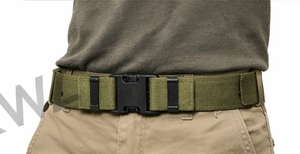 Cinturón de lona para hombre, resistente, ajustable, para trabajo al aire libre, con hebilla de plástico - Product Image 5