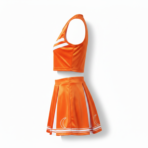 Cheerleader Costume Matching Teamwear <b>Spirit</b> Wear Sideline Competition Uniforms Custom Logo Color Design - Product Image 6