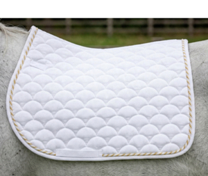 Vente en gros de tapis de selle matelassés de qualité supérieure pour chevaux |   Tapis de selle équestre respirant |   Tapis d'équitation pour le dressage et le saut d'obstacles - Product Image 6