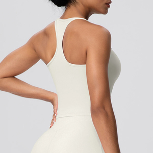 Chaleco de Yoga para Mujer, de Secado Rápido, Ecológico, Transpirable, sin Espalda, con Tirantes Finos, Ropa Deportiva para Gimnasio - Product Image 4