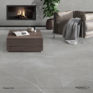 Carrelage de sol en porcelaine poli et émaillé, collection soie pour salon, qualité export, 600*1200 mm, à prix avantageux - Product Image 5