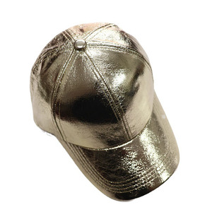 OEM Service best quality trending design Glitter Metallic Holographic Rainbow Reflective Hip Hop Adjustable Strapback Peaked Hat - Product Image 3