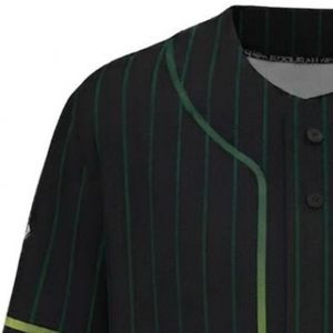 Maillot de baseball pour homme de haute qualité, entièrement boutonné, uniforme d'équipe personnalisé, chemise de sport à manches courtes pour clubs, écoles et ligues - Product Image 5