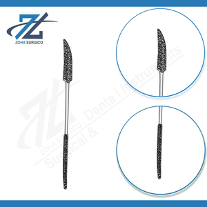 ZOHA SURGICO Putti Raspatory Half Blade, instrument chirurgical orthopédique manuel réutilisable en acier inoxydable pour la chirurgie générale - Product Image 3