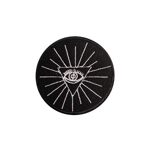 Masonic All Seeing Eye Embroidered <b>Sew</b>/Iron on Patch Badge - Product Image 1