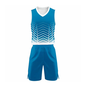 Unique Design Breathable Summer Sleeveless V-neck Basketball Uniform Quick Dry High Quality Custom Team Name Sports Wear - Product Image 6