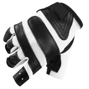 Guantes de Levantamiento de Pesas de Medio Dedo de Alto Rendimiento para Hombre y Mujer, Transpirables, de Poliéster, con Correa de Muñeca Ajustable, para Gimnasio y Ciclismo - Product Image 3