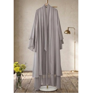 Habayas Hijab Muslim Islamic Clothing Modest Wear Niqab Prayer Middle East EID Female Solid Color Long Hijab for Abaya Suit - Product Image 6