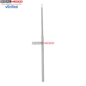 Professional Manual Ear Wax Removal <b>Tool</b> Billeau Ear Loops Stainless Steel CE Certified <b>Safe</b> Ear Pick Curette Gentle Earwax - Product Image 5