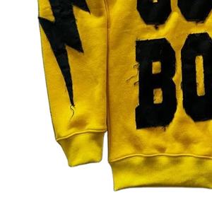 Conjunto de Sudadera con Capucha Oversize y Pantalones Cortos Y2K Personalizado para Hombre, con Parches Desgastados, Venta al por Mayor OEM 2026 - Product Image 2