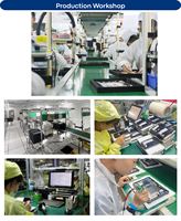 Mobixtech PPC15 IP65 PC Industrial Resistente con Pantalla Táctil, Intel N5100 Sin Ventilador, PC Todo en Uno Integrado, 8GB RAM/128GB HDD, Montaje en Pared