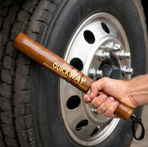 Herramienta Manual para Verificar Neumáticos de Camión, de Madera Sólida y Resistente, con Logotipo Quickway, para Camiones y Vehículos Comerciales - Product Image 2