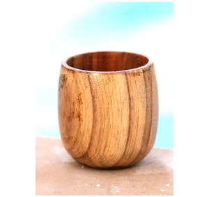 Vaso de Agua de Madera, Vaso de Whisky de Madera Natural de Primera Calidad, Vaso para Beber de Madera Sólida, Más Vendido - Product Image 2