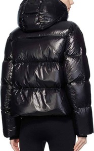 Women's <b>Winter</b> Puffer <b>Coats</b> Breathable Warm <b>Thick</b> Puffer Down Jacket for Women Customized Cotton Women Black Color <b>Winter</b> Jacket - Product Image 2