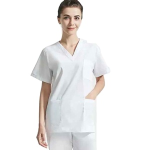 Bata de laboratorio de precisión, tela resistente a químicos, ropa de trabajo para investigación, uniforme de hospital unisex. - Product Image 2