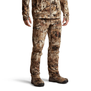 Pantalon de chasse d'hiver pour l'extérieur, en toile avec doublure en coton, coupe-vent, résistant à l'eau, respirant, multi-poches, pour la randonnée et le camping - Product Image 1