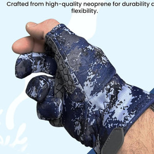 Gants de pêche extensibles au toucher doux avec grip antidérapant, support flexible pour les doigts et design léger - Product Image 6