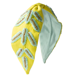Magnifiques accessoires pour cheveux de créateurs, bandeau brodé à la main entièrement perlé, bandeau entièrement perlé pour femmes - Product Image 6