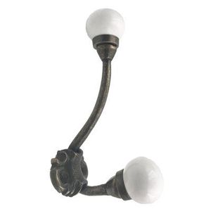 ตะขอแขวนผนังเหล็กดีไซน์โบราณสำหรับแขวนโคมไฟ กระดิ่งลม และของตกแต่งสวน - Product Image 1